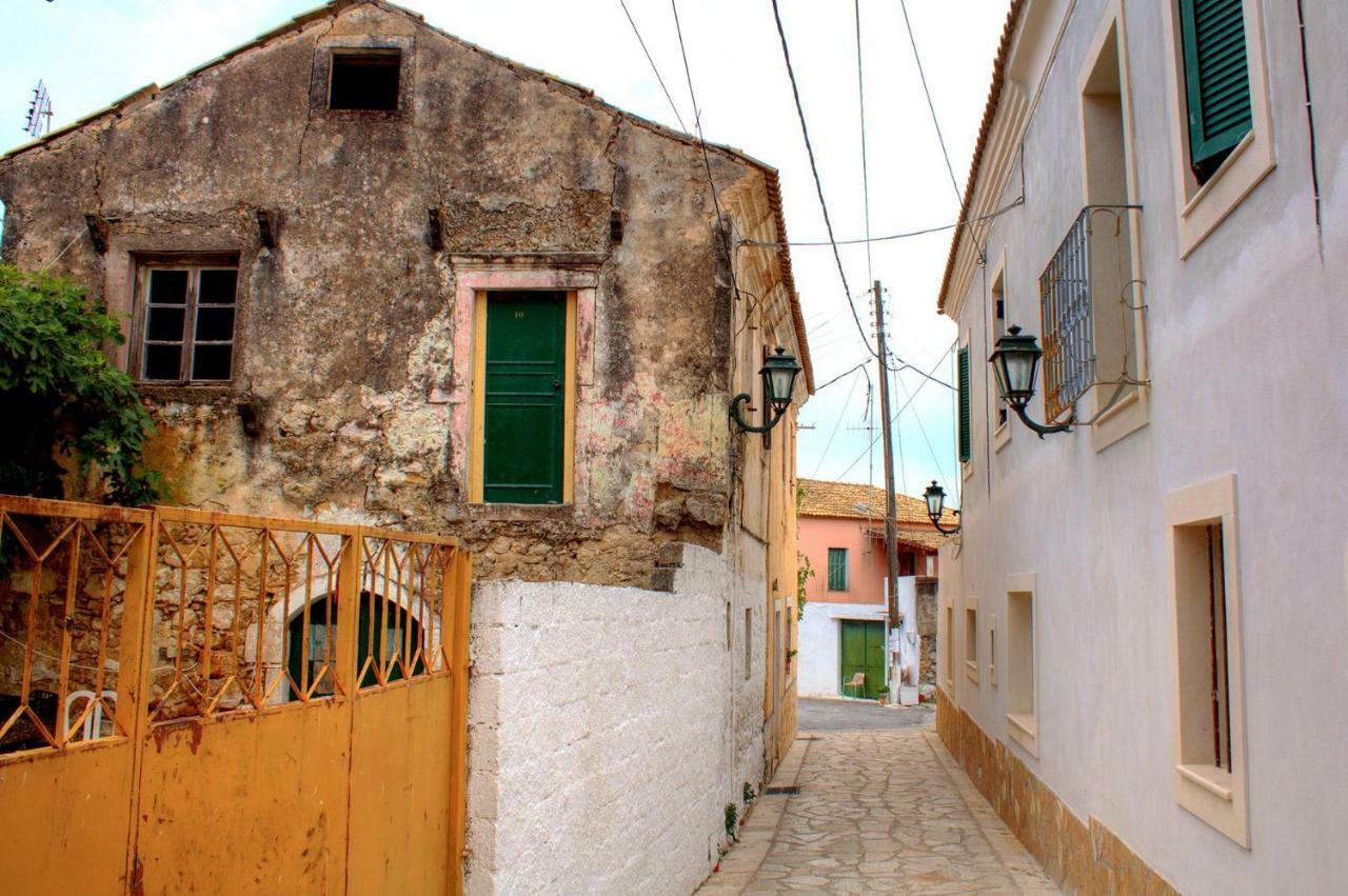 Sinarádes Country Traditional House In Corfu Village, Greece المظهر الخارجي الصورة