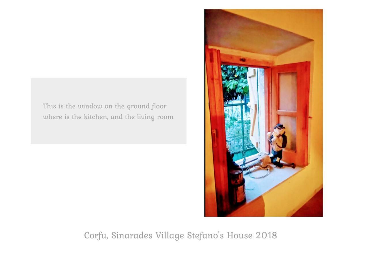 Sinarádes Country Traditional House In Corfu Village, Greece المظهر الخارجي الصورة