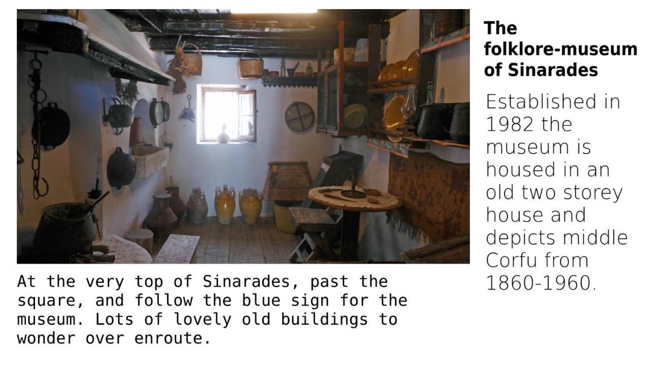 Sinarádes Country Traditional House In Corfu Village, Greece المظهر الخارجي الصورة